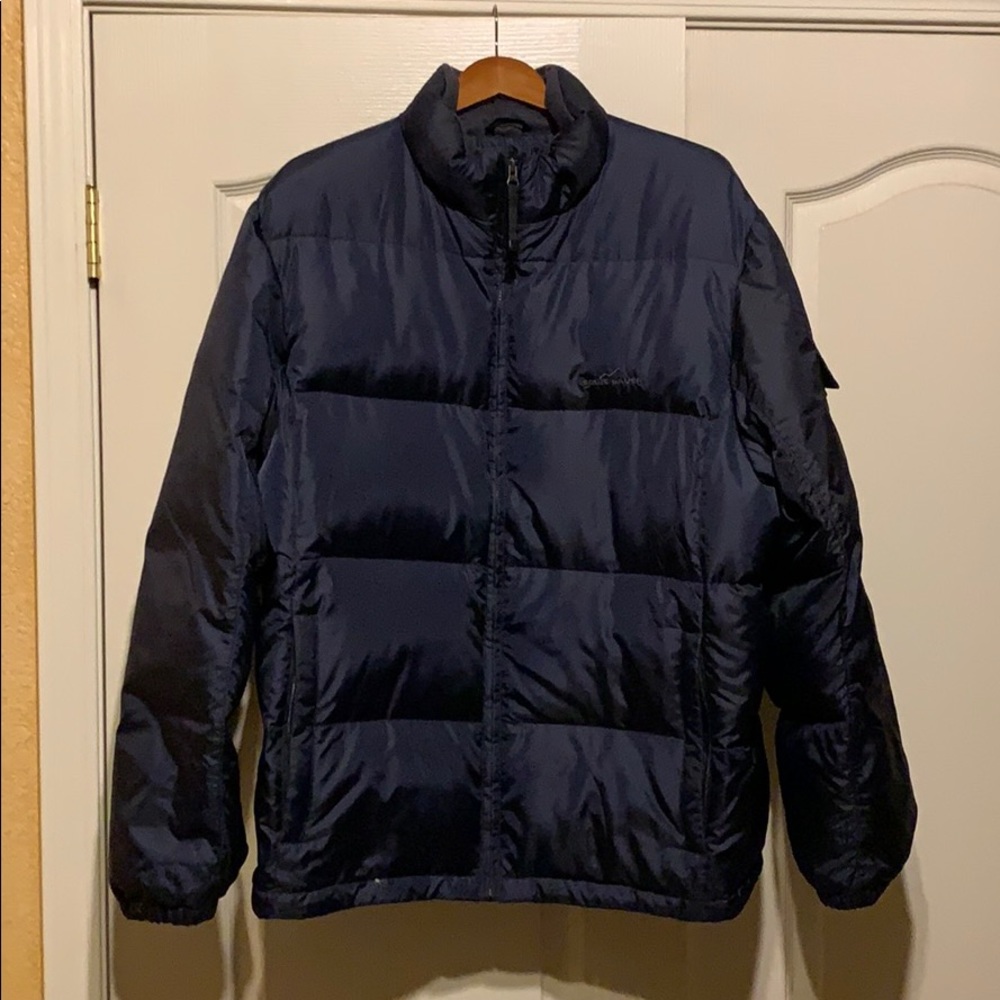 Eddie Bauer Premium Goose Down Men’s Jacket.
